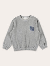 American Vintage Zofbay grey cotton kids sweatshirt -  | Spazio Pritelli