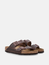 Birkenstock Arizona soft footbed oiled leather sandals -  | Spazio Pritelli