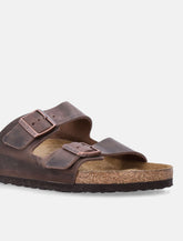 Birkenstock Arizona soft footbed oiled leather sandals -  | Spazio Pritelli