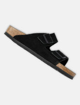 Birkenstock Arizona black suede sandals -  | Spazio Pritelli