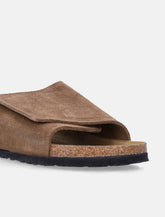 Birkenstock Solana dark tea VL suede sandals -  | Spazio Pritelli