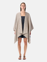 Poncho in lana e seta FF Fendi -  | Spazio Pritelli