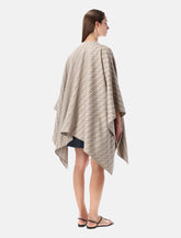 Poncho in lana e seta FF Fendi -  | Spazio Pritelli
