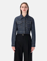 Giacca corta in denim Imbottito di Fendi -  | Spazio Pritelli