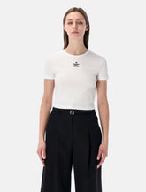 Fendi ribbed cotton t-shirt -  | Spazio Pritelli