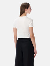 Fendi ribbed cotton t-shirt -  | Spazio Pritelli