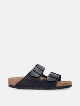 Birkenstock Arizona shiny embossed Birko-Flor sandals -  | Spazio Pritelli