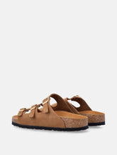 Sandalo Birkenstock Florida Fresh in nubuk mink -  | Spazio Pritelli