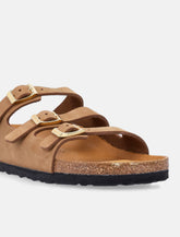 Sandalo Birkenstock Florida Fresh in nubuk mink -  | Spazio Pritelli