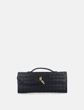 Bottega Veneta Andiamo Intrecciato leather clutch -  | Spazio Pritelli
