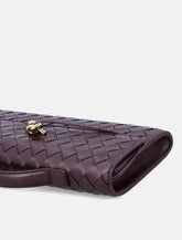 Bottega Veneta Andiamo Intrecciato leather clutch -  | Spazio Pritelli