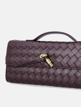 Bottega Veneta Andiamo Intrecciato leather clutch -  | Spazio Pritelli