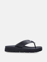 Prada rubber thong sandals logo -  | Spazio Pritelli