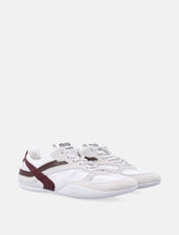 Miu Miu sneakers Gymnasium in tessuto tecnico e pelle samosciata da donna -  | Spazio Pritelli