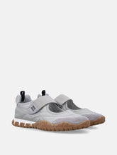 Miu Miu Tyre Ballerinas in technical fabric and suede -  | Spazio Pritelli