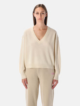 American Vintage Raxow wool V-neck sweater -  | Spazio Pritelli