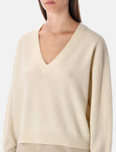American Vintage Raxow wool V-neck sweater -  | Spazio Pritelli