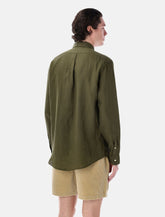 Camicia in lino custom-fit di Polo Ralph Lauren -  | Spazio Pritelli