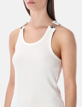 Canotta a costine con fibbie di Jean Paul Gaultier -  | Spazio Pritelli