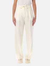 Pantaloni sartoriali in gabardine di lana di Moncler -  | Spazio Pritelli