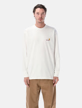 T-shirt a maniche lunghe American Script in cotone biologico Carhartt WIP -  | Spazio Pritelli