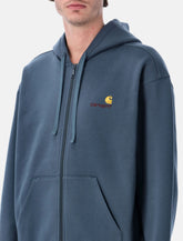 Carhartt WIP Hooded American Script zip sweatshirt -  | Spazio Pritelli