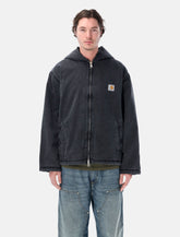 Carhartt WIP Mitch canvas hoodie jacket -  | Spazio Pritelli