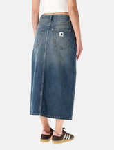 Carhartt WIP Brandon denim midi skirt -  | Spazio Pritelli