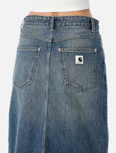 Carhartt WIP Brandon denim midi skirt -  | Spazio Pritelli