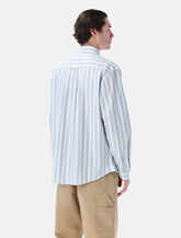 Camicia Deven in Oxford a righe di Carhartt WIP -  | Spazio Pritelli