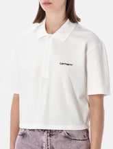 Carhartt WIP cropped cotton pique polo -  | Spazio Pritelli