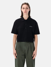 Carhartt WIP cropped cotton pique polo -  | Spazio Pritelli