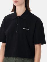 Carhartt WIP cropped cotton pique polo -  | Spazio Pritelli