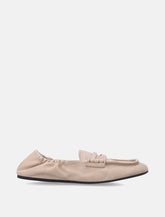 Miu Miu Ruches leather loafers -  | Spazio Pritelli