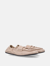Miu Miu Ruches leather loafers -  | Spazio Pritelli