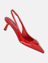 Prada red patent slingback Pumps -  | Spazio Pritelli