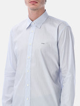 Prada striped poplin shirt -  | Spazio Pritelli