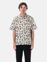 Prada printed cotton silk blend shirt -  | Spazio Pritelli
