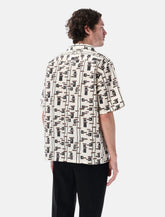 Prada printed cotton silk blend shirt -  | Spazio Pritelli