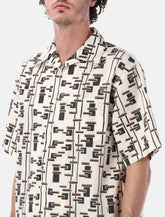 Prada printed cotton silk blend shirt -  | Spazio Pritelli