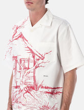 Prada "Cabin" printed cotton shirt -  | Spazio Pritelli