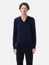 Prada Cotton V-neck sweater -  | Spazio Pritelli