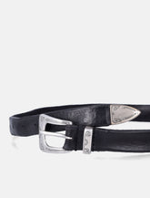 Mancini 1979 William unstitched leather belt -  | Spazio Pritelli