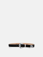 Mancini 1979 Calvin suede belt H 25 -  | Spazio Pritelli