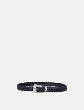 Mancini 1979 Sophia braided leather belt -  | Spazio Pritelli