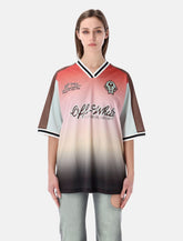 Off-White gradient Soccer jersey -  | Spazio Pritelli