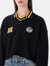 Off-White cropped polo sweatshirt -  | Spazio Pritelli