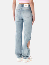 Off-White New Meteor light blue denim pants -  | Spazio Pritelli