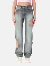 Off-White New Meteor grey denim pants -  | Spazio Pritelli