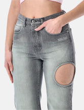 Off-White New Meteor grey denim pants -  | Spazio Pritelli